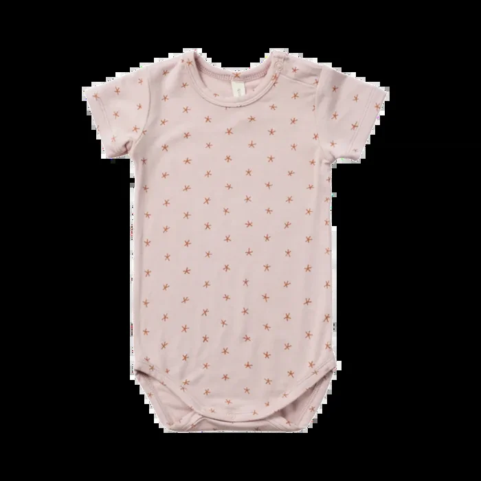 QUINCY MAE Bamboo Short Sleeve Bodysuit – Twinkle