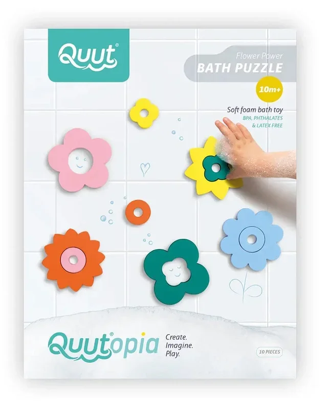 Quut Bath Puzzle – Flower Power
