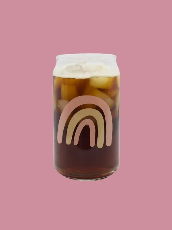 Rainbow Can Glass
