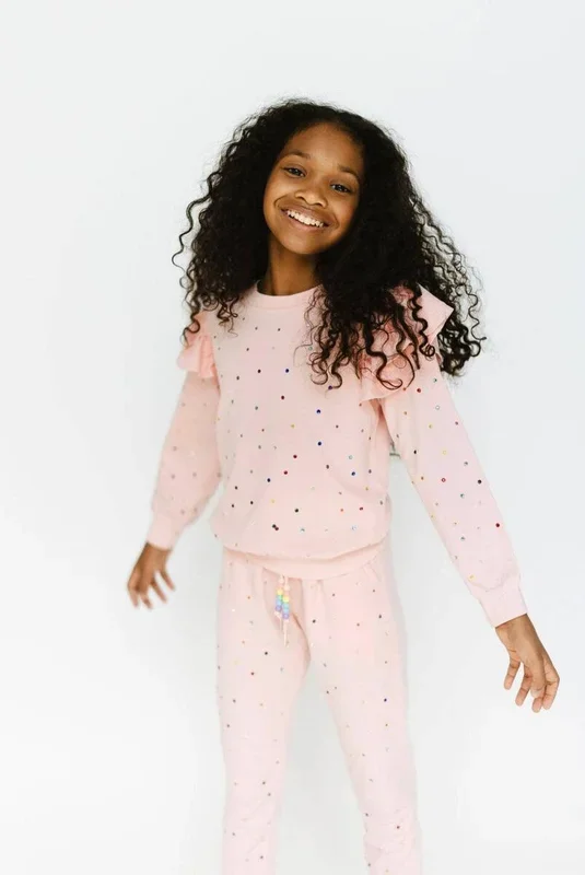 Rainbow Crystal Jogger Set
