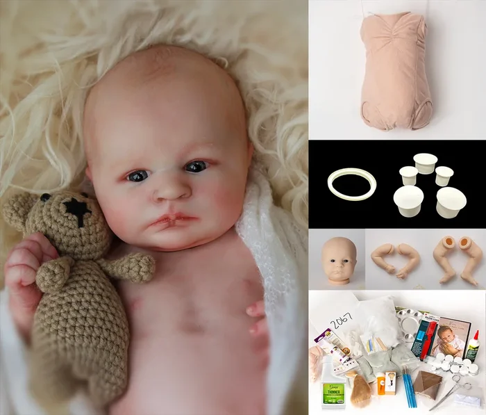 Realborn® Martin Awake (18.5″ Reborn Doll Kit) Complete Beginners Kit!