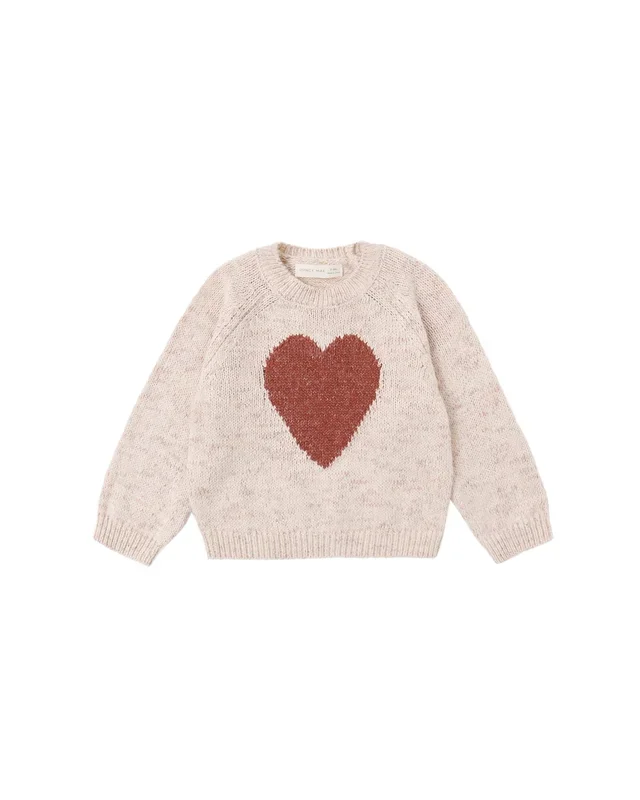 Red Heart Knit Sweater
