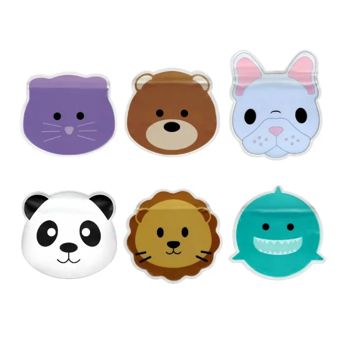 Reusable Animal Snack Bags – 6 Pack