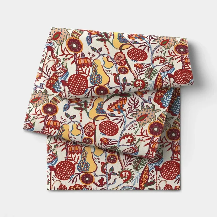 Reversible Table Runner – Floral Print