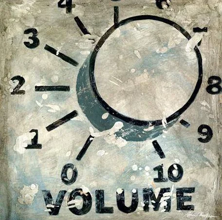 Rock & Roll Volume – Canvas Reproduction