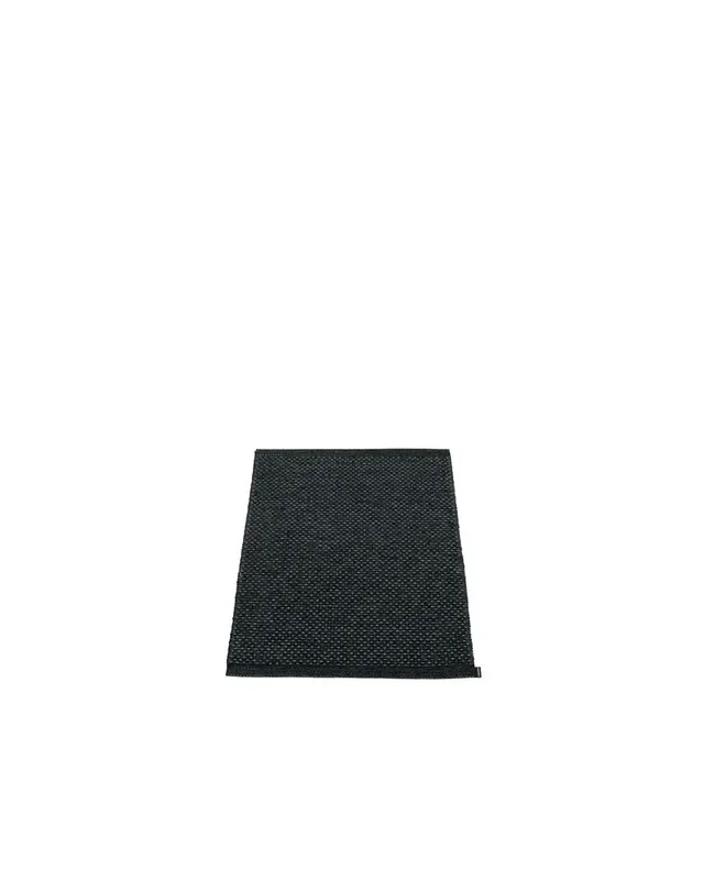 Rug SVEA Black Metallic