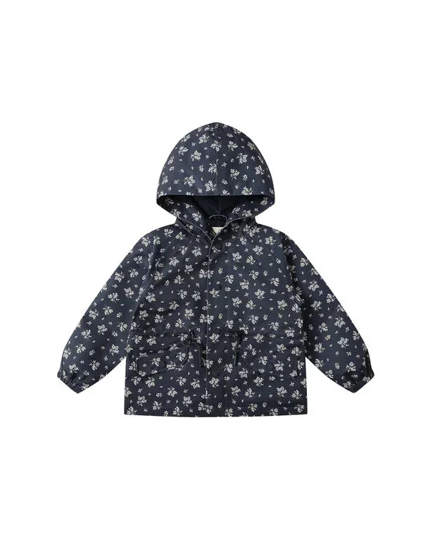 Rylee + Cru || RAINCOAT || BLUE FLORAL