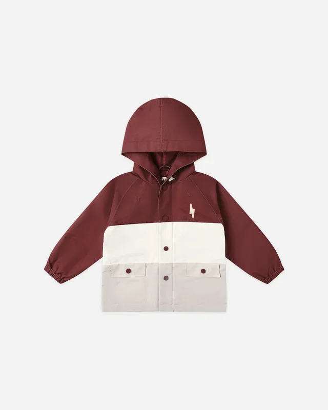 Rylee + Cru || RAINCOAT || COLOR BLOCK