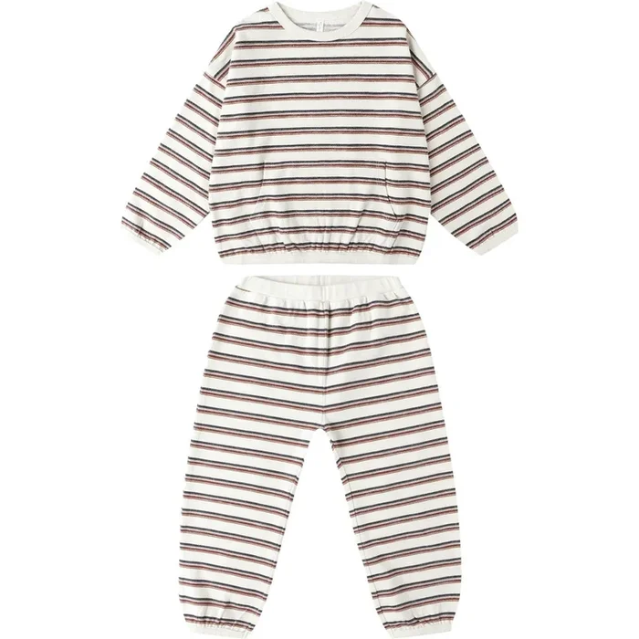 Rylee + Cru Relaxed Set || Vintage Stripe
