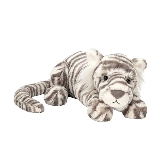 Sacha Snow Tiger Plush Toy