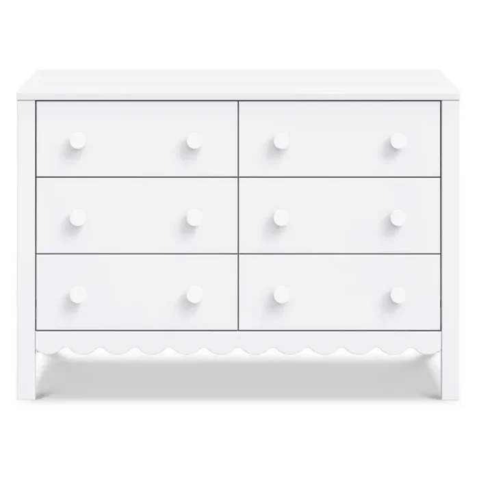 Sammy Scallop 6-Drawer Dresser