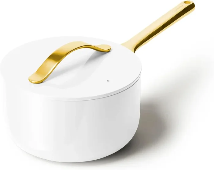 Sauce Pan – White Coated Aluminum