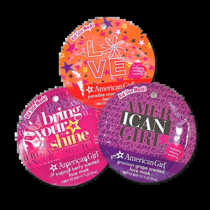 Scented Spa Mask 3-Pack for Girls