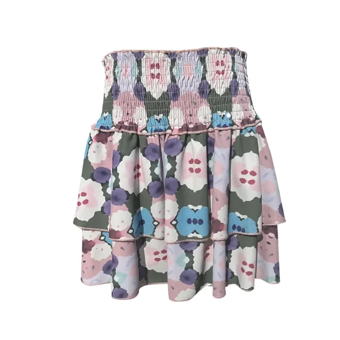 Scottie Skirt – Teal Ink Blot