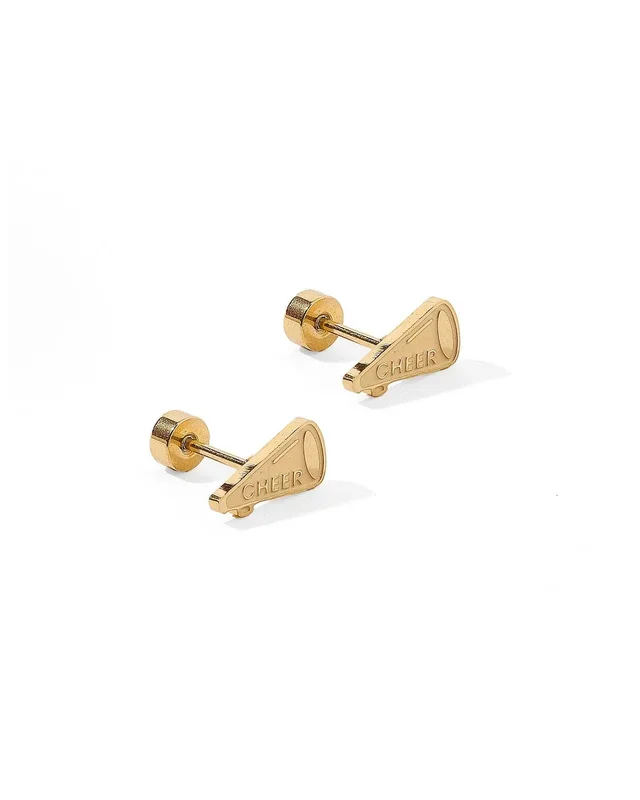 Screwback Stud Earrings – Cheer
