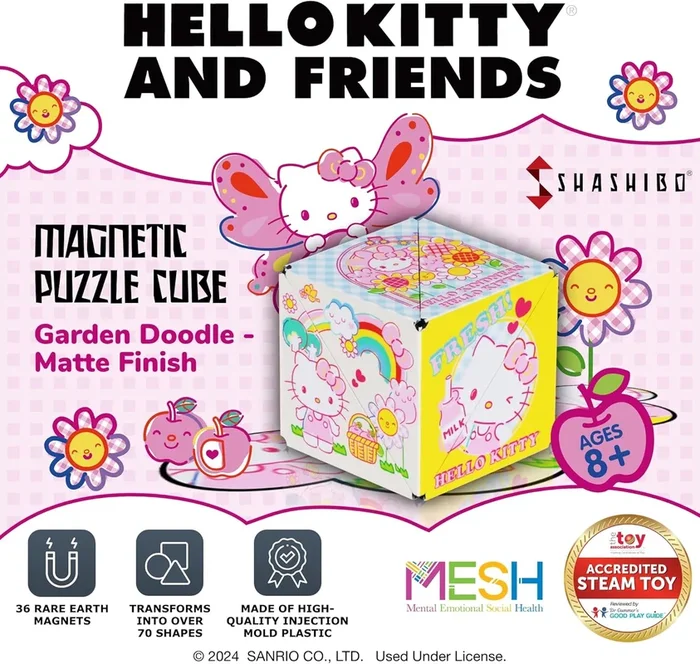 Shashibo Puzzle Cube | Hello Kitty & Friends