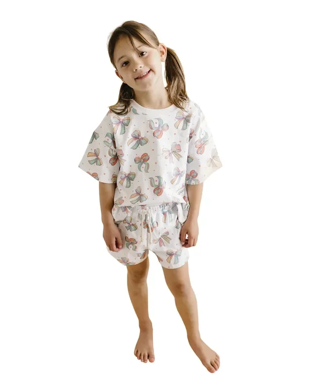 Shorts Set | Happy Bows