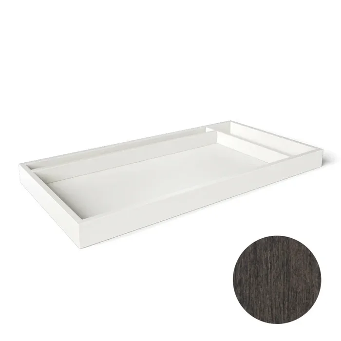 Silva Adjustable Changing Tray in Aqua Gray