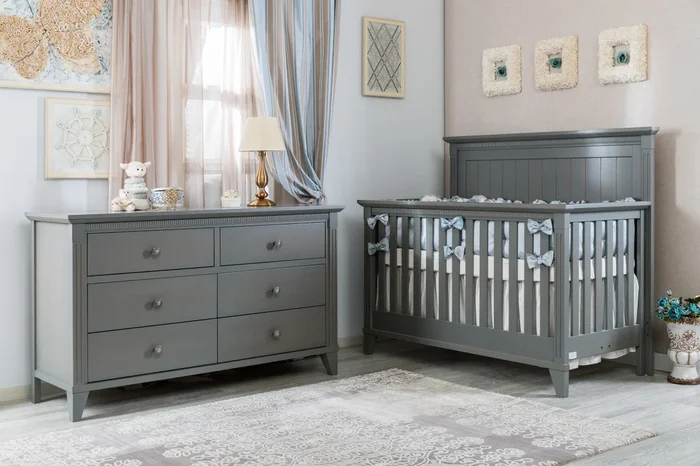 Silva Furniture Edison 2 Piece Nursery Set