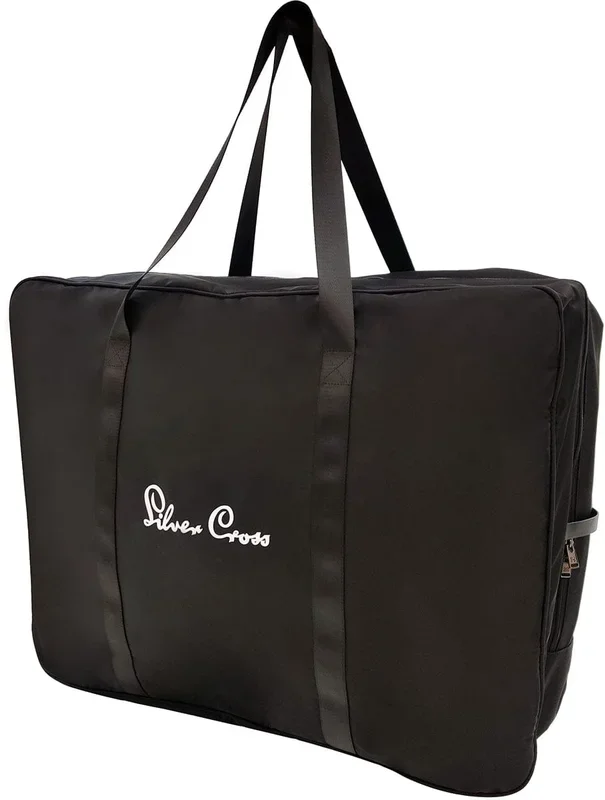 Silver Cross Jet Double Travel Bag – Black