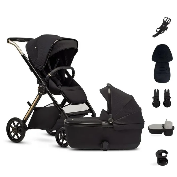 Silver Cross Reef 2 Multi-terrain Modular Stroller + Bassinet 2025 + Accessory Bundle – Espresso (Special Edition)
