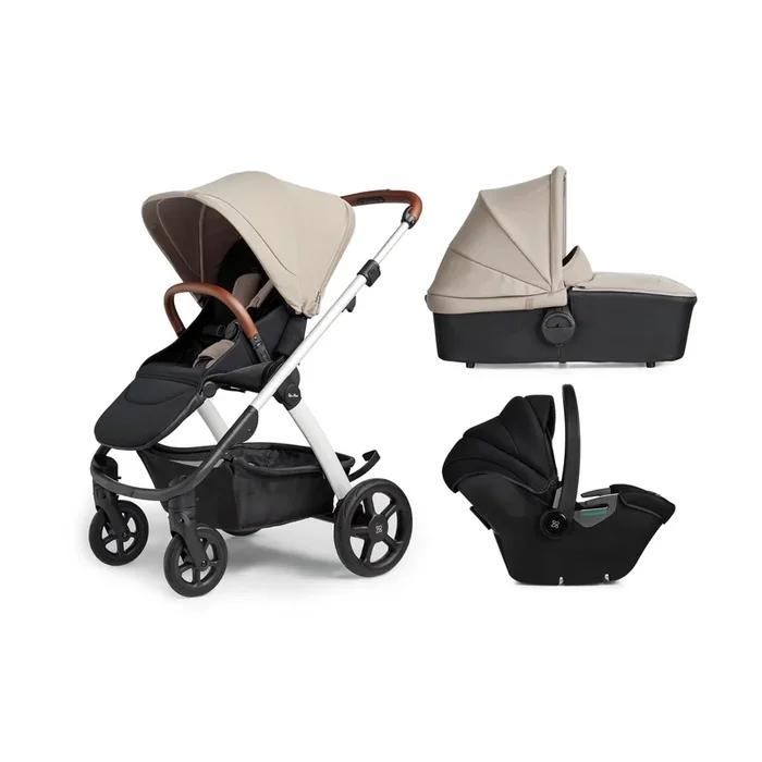 Silver Cross Tide and Dream i-Size Car Seat – Stone