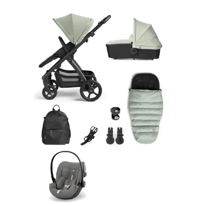 Silver Cross Tide (Cloud G Plus) Travel System – Sage/Lava Grey (No base)