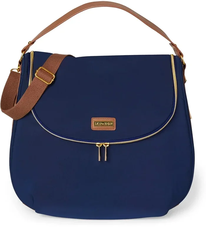 Skip Hop Curve Satchel Diaper Bag – Navy