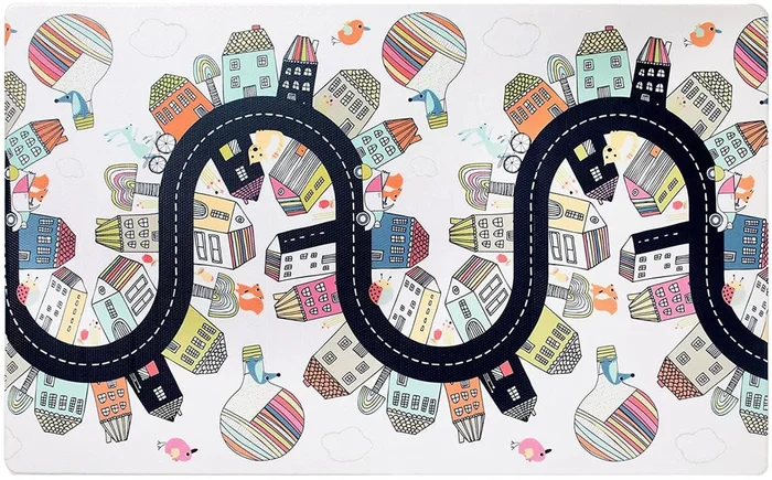 Skip Hop Doubleplay Reversible Playmat – Vibrant Village