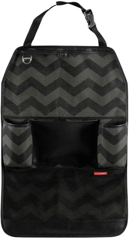 Skip Hop On The Go Style Driven Back Seat Organizer – Tonal Chevron