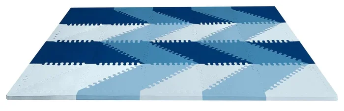 Skip Hop Playspot Geo Foam Floor Tiles – Blue Ombre