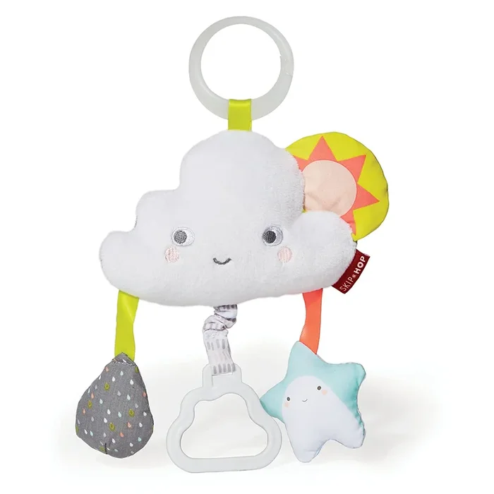 SKIP HOP SILVER LINING CLOUD JITTER STROLLER BABY TOY