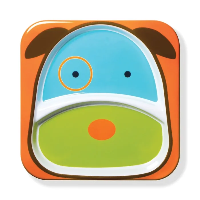 Skip Hop Zoo Divided Plate – Dog