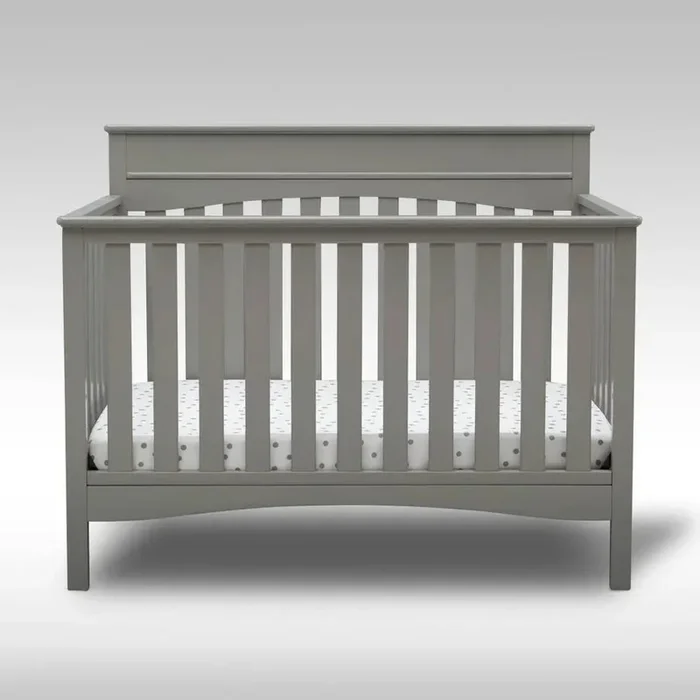 Skylar 6-in-1 Convertible Crib – Gray