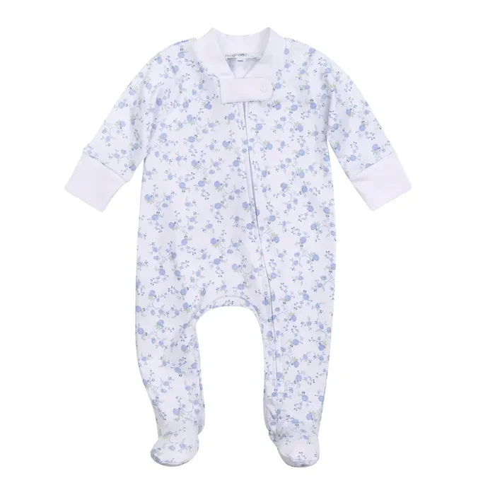 Skylar’s Classics Printed Zipper Footie
