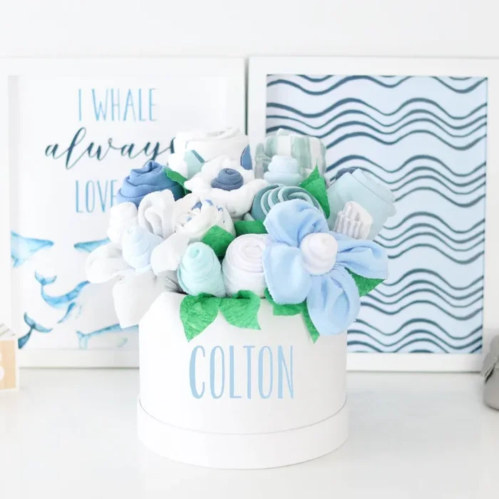 Sleepy Tides Baby Gift Box Bouquet Collection