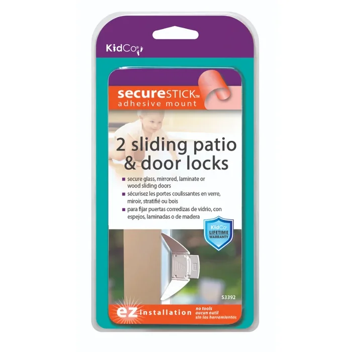 Sliding Patio Door Lock – 2 Pack