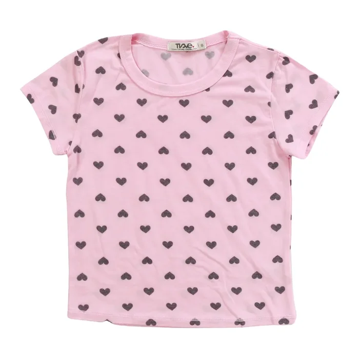 Small Hearts Fitted Tee