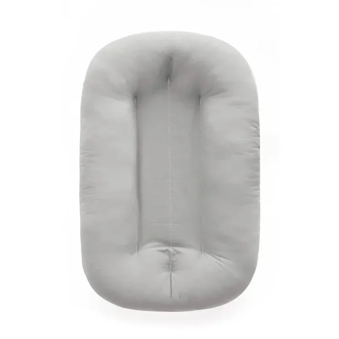 Snuggle Me Organic Infant Lounger – Stone (Imperfect – See Description)