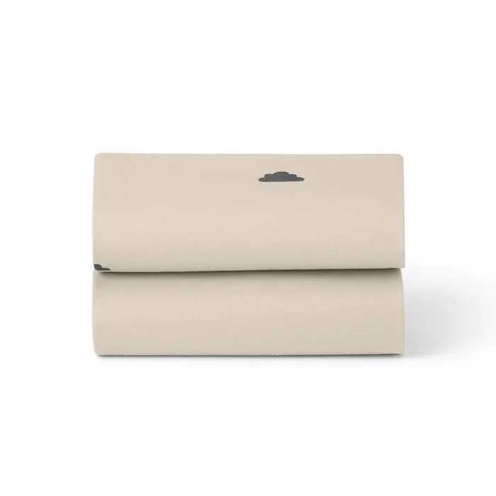 Snuz Bassinet 2 Pack Fitted Sheets – Sand Cloud