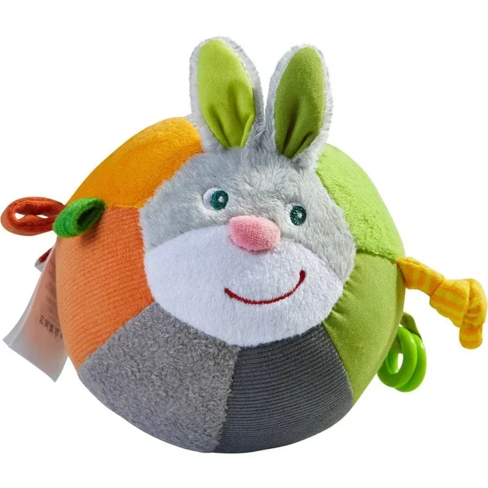 Soft Bunny Ball with Rattling Effects