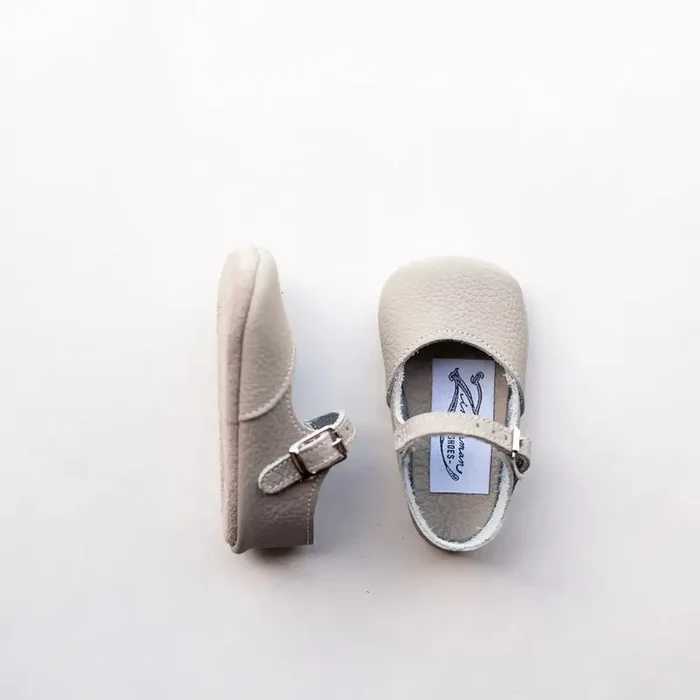 Soft Soled Mary Jane – Dove Grey