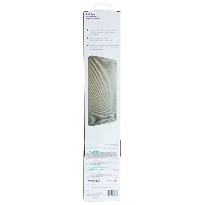 Soft Spot Cushioned Bath Mat – Gray