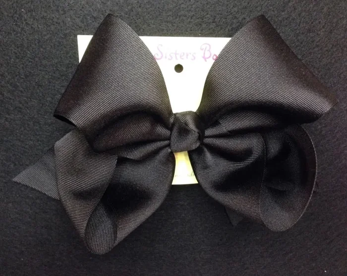 Solid Single Ribbon Bow