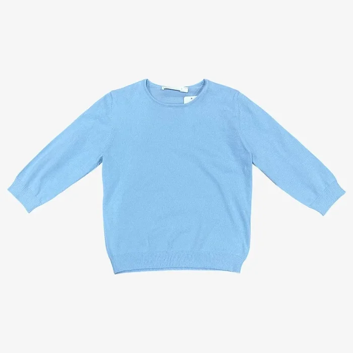 Solid Sweater – Light Blue
