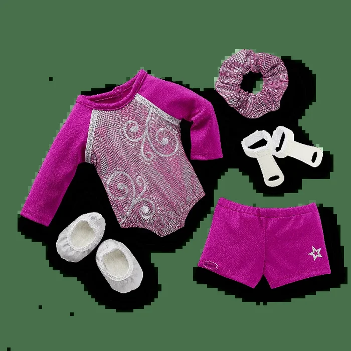 Somersault Sparkle Gymnastics Outfit for 18-inch Dolls