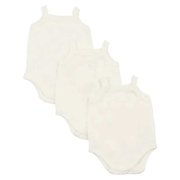 Spaghetti Strap Modal Onesie 3 Pack Unisex