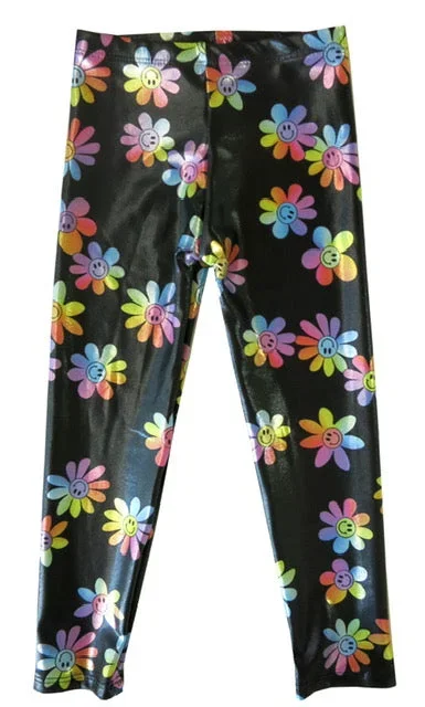 Sparkle Leggings – Rainbow Smiley