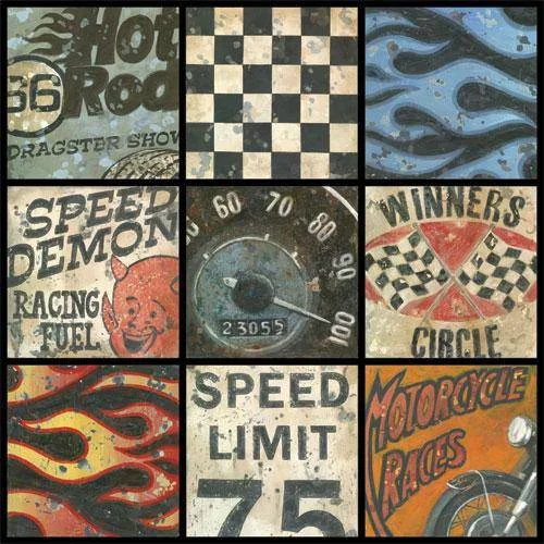 Speedway – Canvas Reproduction