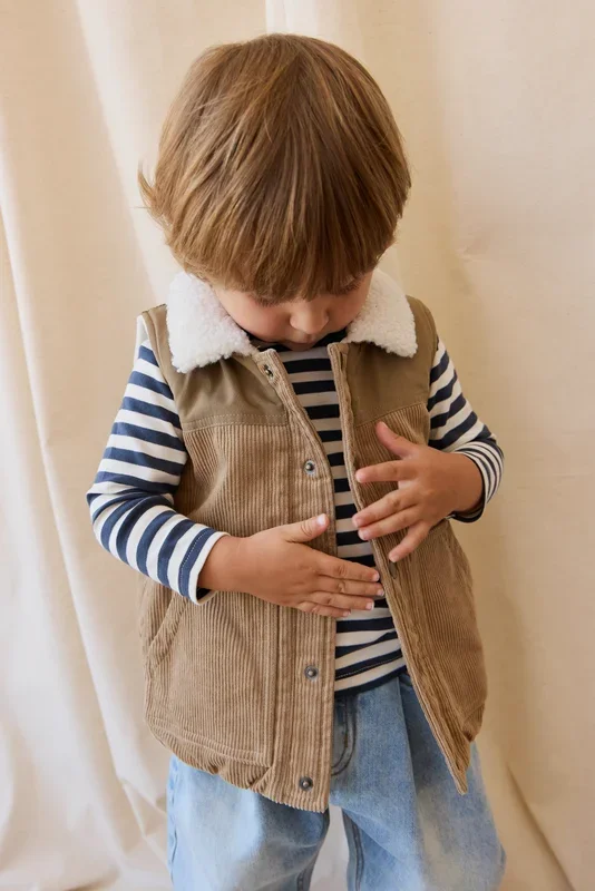 Spencer Vest – Brioche/Pecan